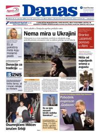 Danas - broj 6188, 8. sep 2014.