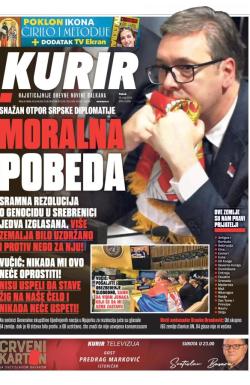 Kurir - broj 3680, 24. maj 2024.