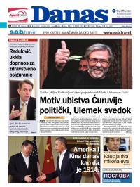 Danas - broj 5952, 15. jan 2014.