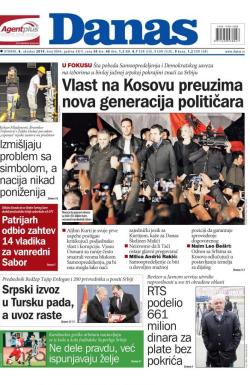 Danas - broj 8044, 8. okt 2019.