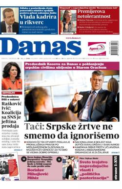 Danas - broj 6879-6880, 30. jul 2016.