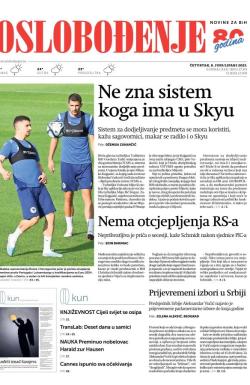 Oslobođenje - broj 27319, 8. jun 2023.
