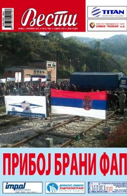 Vesti, Užice - broj 3359, 1. nov 2013.