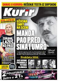 Kurir - broj 848, 16. jun 2016.