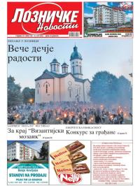 Lozničke novosti - broj 748, 15. jul 2022.