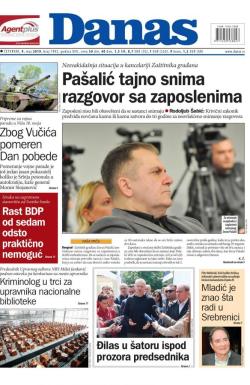 Danas - broj 7892, 9. maj 2019.