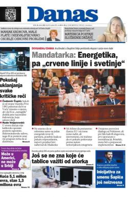 Danas - broj 9136, 26. okt 2022.