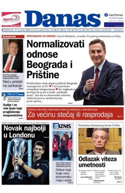 Danas - broj 6258, 17. nov 2014.