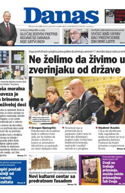 Danas - broj 9453, 8. nov 2023.