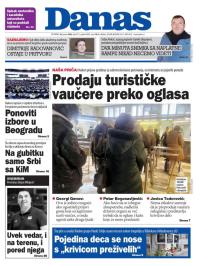 Danas - broj 9511, 18. jan 2024.