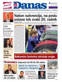 Danas - broj 7108, 16. mar 2017.
