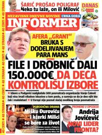 Informer CG - broj 670, 17. jul 2014.