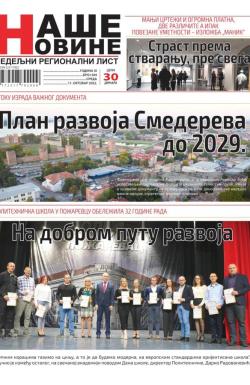 Naše Novine, Smederevo - broj 504, 11. okt 2022.