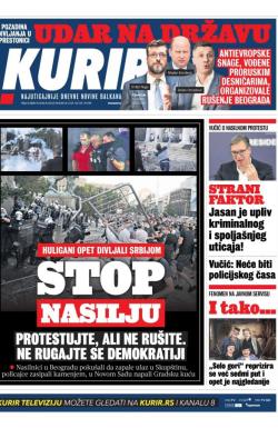 Kurir - broj 2297, 9. jul 2020.