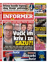 Informer - broj 4093, 26. sep 2025.