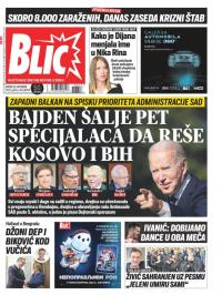 Blic - broj 8853, 20. okt 2021.