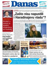 Danas - broj 7731, 29. nov 2018.