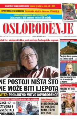 Oslobođenje - broj 24.537, 22. mar 2015.