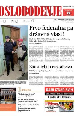 Oslobođenje - broj 25880, 14. dec 2018.
