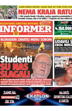 Informer - broj 4215, 24. feb 2026.