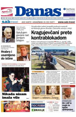 Danas - broj 5875, 30. okt 2013.