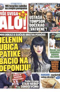 Alo - broj 3731, 17. jul 2018.