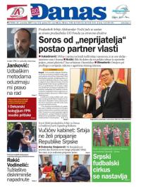 Danas - broj 7358, 21. nov 2017.