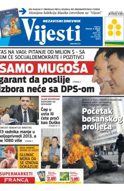 Vijesti - broj 5696, 6. feb 2014.