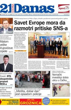 Danas - broj 7549, 31. maj 2018.