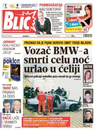 Blic - broj 6389, 24. nov 2014.