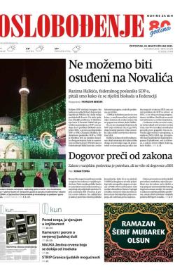 Oslobođenje - broj 27255, 23. mar 2023.