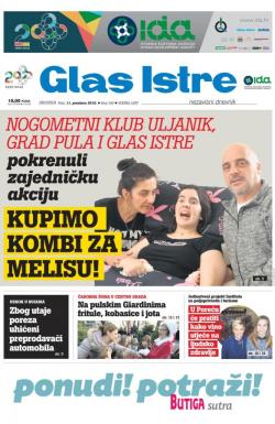 Glas Istre - broj 340, 11. dec 2019.