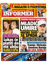Informer - broj 1632, 5. sep 2017.