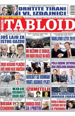 Tabloid - broj 140, 25. jul 2019.