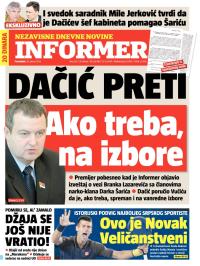 Informer - broj 223, 28. jan 2013.