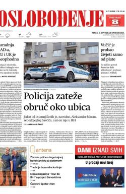 Oslobođenje - broj 26832, 5. nov 2021.