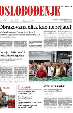 Oslobođenje - broj 25462, 14. okt 2017.