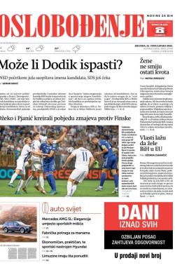 Oslobođenje - broj 27018, 15. jun 2022.