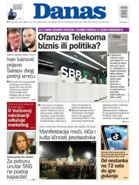 Danas - broj 8523, 29. jan 2021.