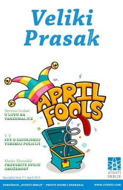 Veliki Prasak - broj Specijal 17, 15. apr 2019.