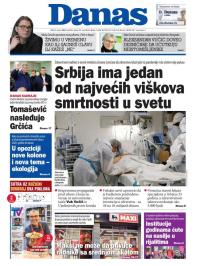 Danas - broj 8864, 5. jan 2022.