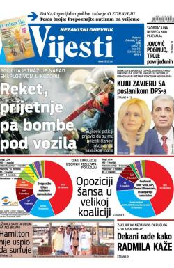 Vijesti - broj 6567, 7. jul 2016.