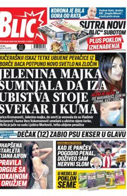 Blic - broj 8351, 29. maj 2020.