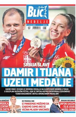 Blic - broj 8766, 25. jul 2021.