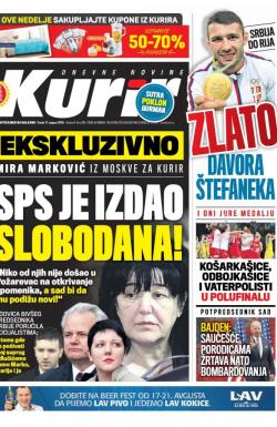 Kurir - broj 910, 17. avg 2016.