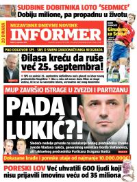 Informer - broj 409, 6. sep 2013.