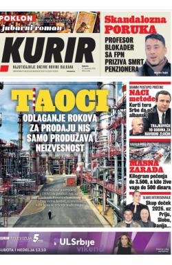 Kurir - broj 4250, 27. dec 2025.