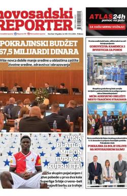 Novosadski reporter - broj 546, 1. avg 2025.