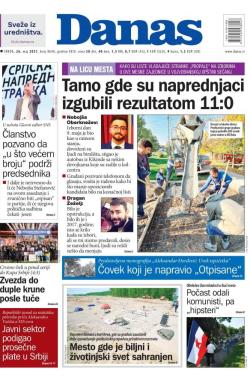 Danas - broj 8640, 26. maj 2021.
