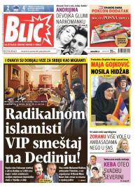 Blic - broj 6747, 24. nov 2015.